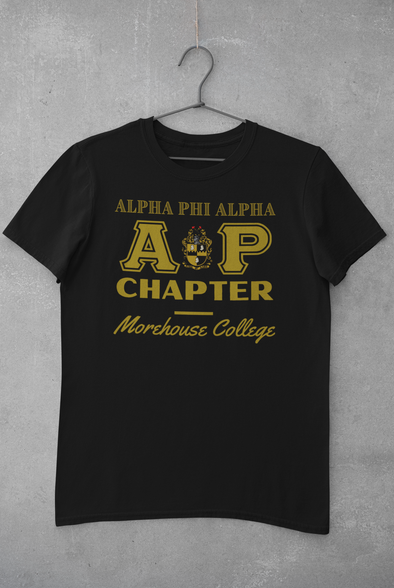 Alpha Phi Alpha Custom Greek Chapter T-Shirts Ed. 3