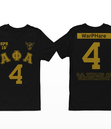 ALPHA PHI ALPHA CUSTOM GREEK LINE T SHIRT