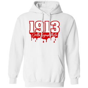 Delta Sigma Theta Hoodie Paraphernalia Screen Printed Unisex