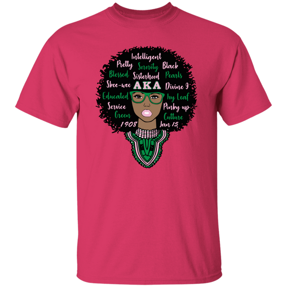 Alpha Kappa Alpha Screen Printed T-Shirt