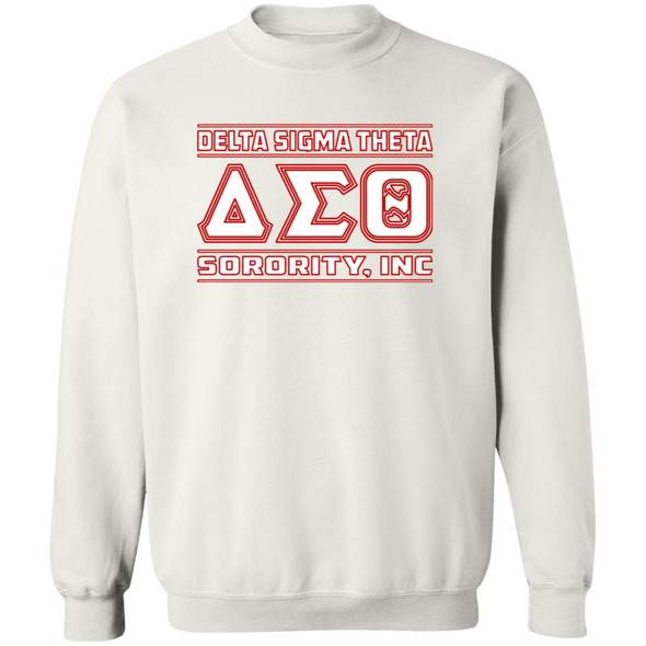 Delta Sigma Theta Sweatshirt Paraphernalia Screen Printed Unisex