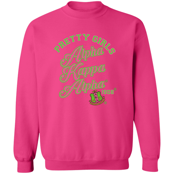 Alpha Kappa Alpha Crewneck Pullover Sweatshirt