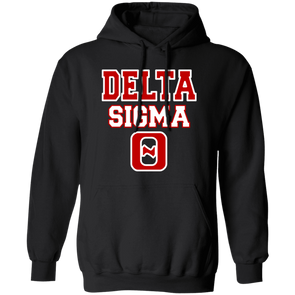 Delta Sigma Theta Hoodie Paraphernalia Screen Printed Unisex