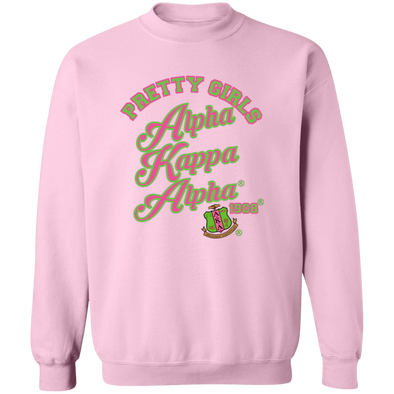 Alpha Kappa Alpha Crewneck Pullover Sweatshirt