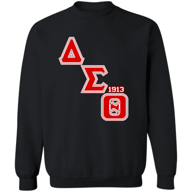 Delta Sigma Theta Sweatshirt Paraphernalia Screen Printed Unisex