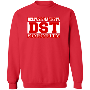 Delta Sigma Theta Sweatshirt Paraphernalia Screen Printed Unisex