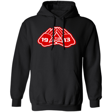 Delta Sigma Theta Hoodie Paraphernalia Screen Printed Unisex