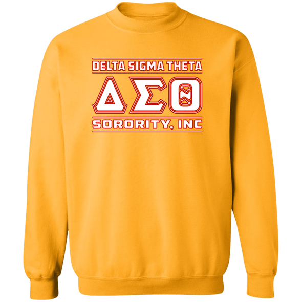 Delta Sigma Theta Sweatshirt Paraphernalia Screen Printed Unisex