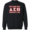 Delta Sigma Theta Sweatshirt Paraphernalia Screen Printed Unisex