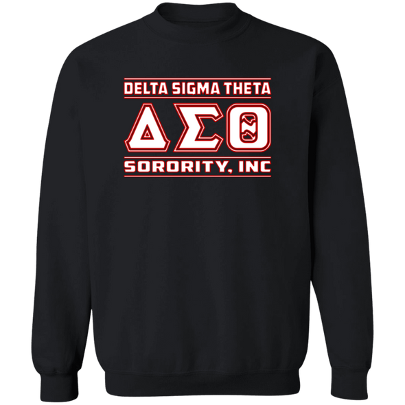 Delta Sigma Theta Sweatshirt Paraphernalia Screen Printed Unisex