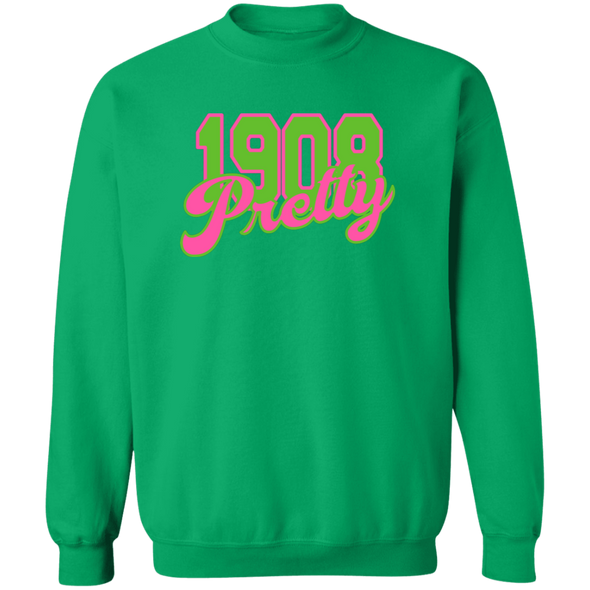 Alpha Kappa Alpha Screen Printed Crewneck Sweatshirt