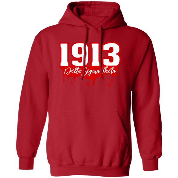 Delta Sigma Theta Hoodie Paraphernalia Screen Printed Unisex