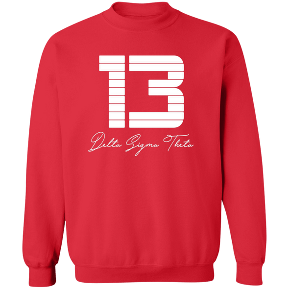 Delta Sigma Theta Sweatshirt Paraphernalia Screen Printed Unisex