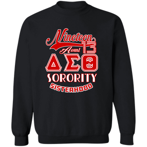 Delta Sigma Theta Sweatshirt Paraphernalia Screen Printed Unisex