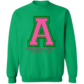 Alpha Kappa Alpha Screen Printed Crewneck Sweatshirt