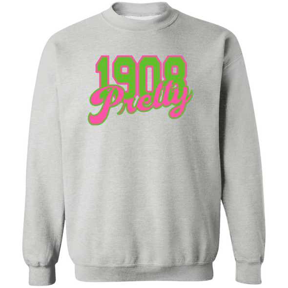 Alpha Kappa Alpha Screen Printed Crewneck Sweatshirt