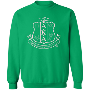 Alpha Kappa Alpha Screen Printed Crewneck Sweatshirt