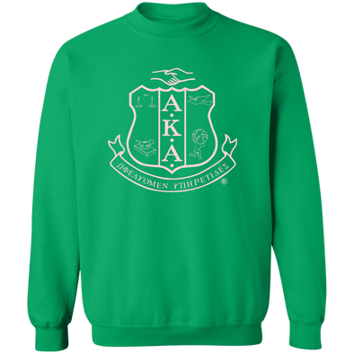 Alpha Kappa Alpha Screen Printed Crewneck Sweatshirt