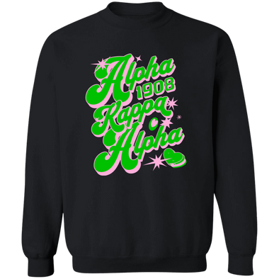 Alpha Kappa Alpha Crewneck Pullover Sweatshirt