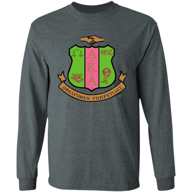 Alpha Kappa Alpha Screen Printed Long Sleeve