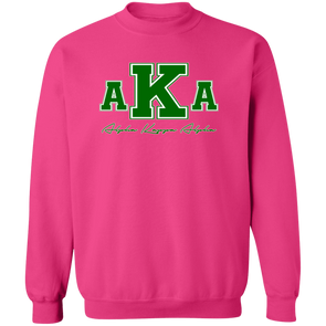 Alpha Kappa Alpha Screen Printed Crewneck Sweatshirt