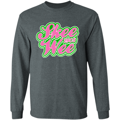 Alpha Kappa Alpha Screen Printed Long Sleeve