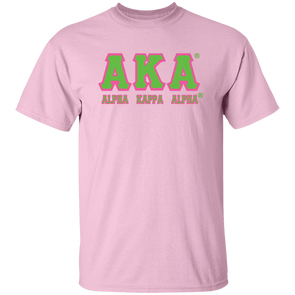 Alpha Kappa Alpha Screen Printed T-Shirt