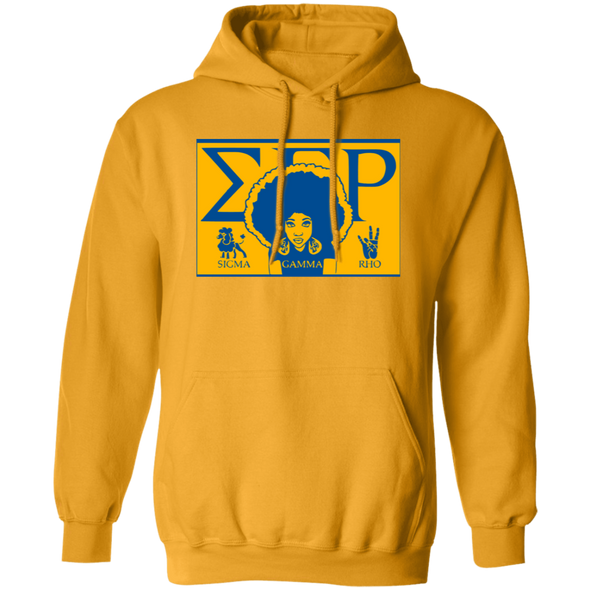 Sigma Gamma Rho Screen Printed  Hoodie