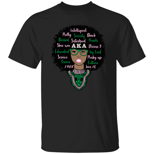 Alpha Kappa Alpha Screen Printed T-Shirt