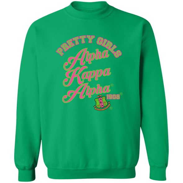 Alpha Kappa Alpha Crewneck Pullover Sweatshirt