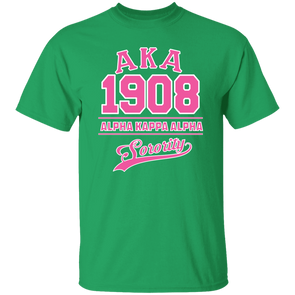 Alpha Kappa Alpha Screen Printed T-Shirt