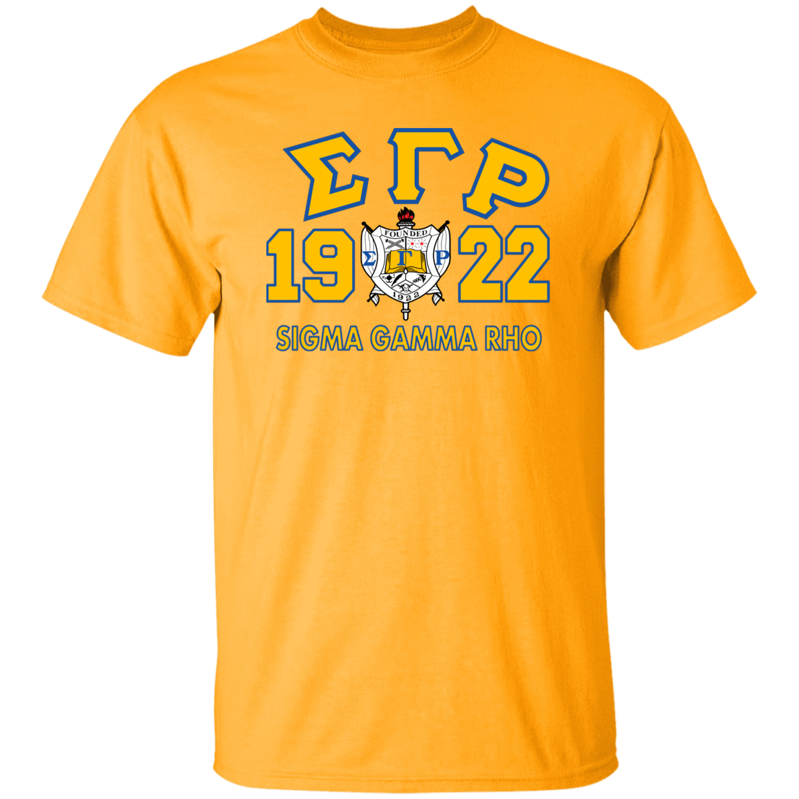 Sigma Gamma Rho Screen Printed T-Shirt – My Greek Letters