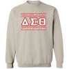 Delta Sigma Theta Sweatshirt Paraphernalia Screen Printed Unisex