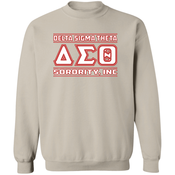 Delta Sigma Theta Sweatshirt Paraphernalia Screen Printed Unisex