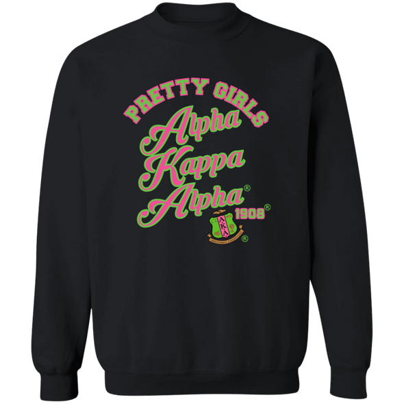 Alpha Kappa Alpha Crewneck Pullover Sweatshirt