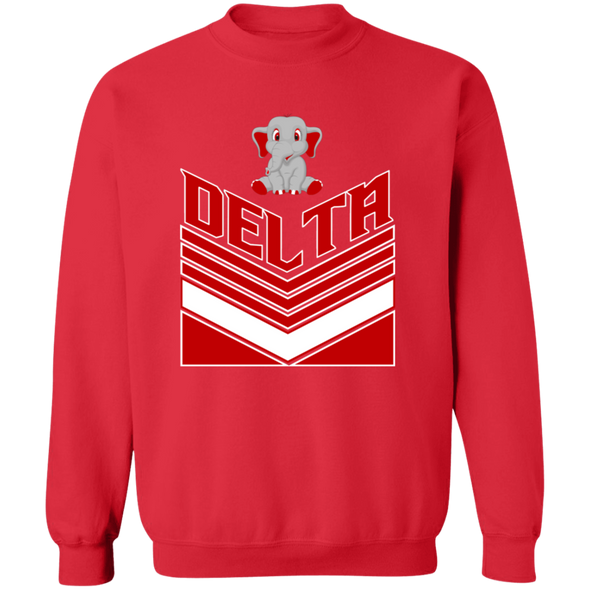 Delta Sigma Theta Sweatshirt Paraphernalia Screen Printed Unisex