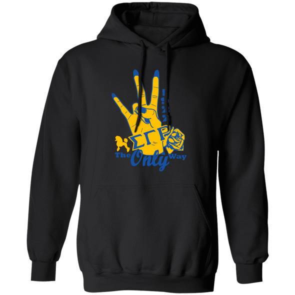 Sigma Gamma Rho Screen Printed  Hoodie