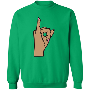 Alpha Kappa Alpha Screen Printed Crewneck Sweatshirt