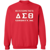 Delta Sigma Theta Sweatshirt Paraphernalia Screen Printed Unisex