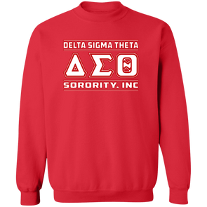 Delta Sigma Theta Sweatshirt Paraphernalia Screen Printed Unisex