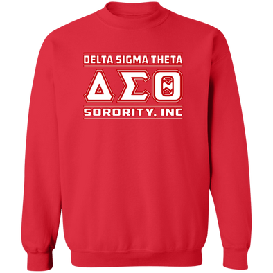 Delta Sigma Theta Sweatshirt Paraphernalia Screen Printed Unisex