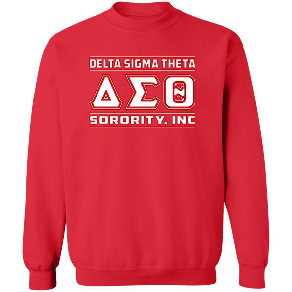 Delta Sigma Theta Sweatshirt Paraphernalia Screen Printed Unisex