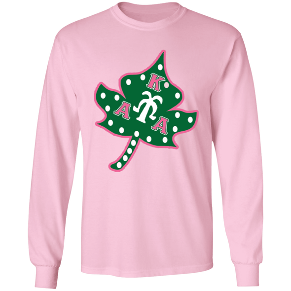 Alpha Kappa Alpha Screen Printed Long Sleeve