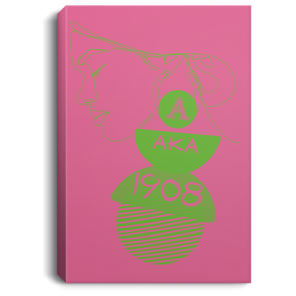 Alpha Kappa Alpha Canvas Canvas