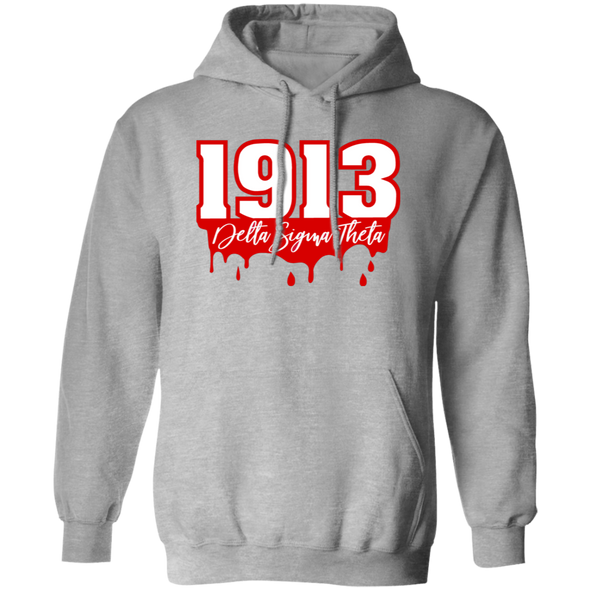 Delta Sigma Theta Hoodie Paraphernalia Screen Printed Unisex