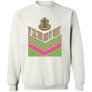 Alpha Kappa Alpha Crewneck Pullover Sweatshirt