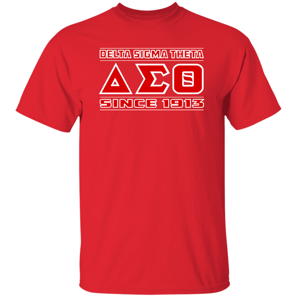 Delta Sigma Theta T-Shirt Paraphernalia Screen Printed Unisex