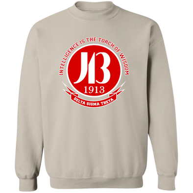 Delta Sigma Theta Sweatshirt Paraphernalia Screen Printed Unisex