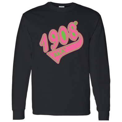 Alpha Kappa Alpha Screen Printed Long Sleeve