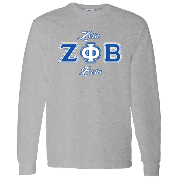 Zeta Phi Beta Sorority LS T-Shirt